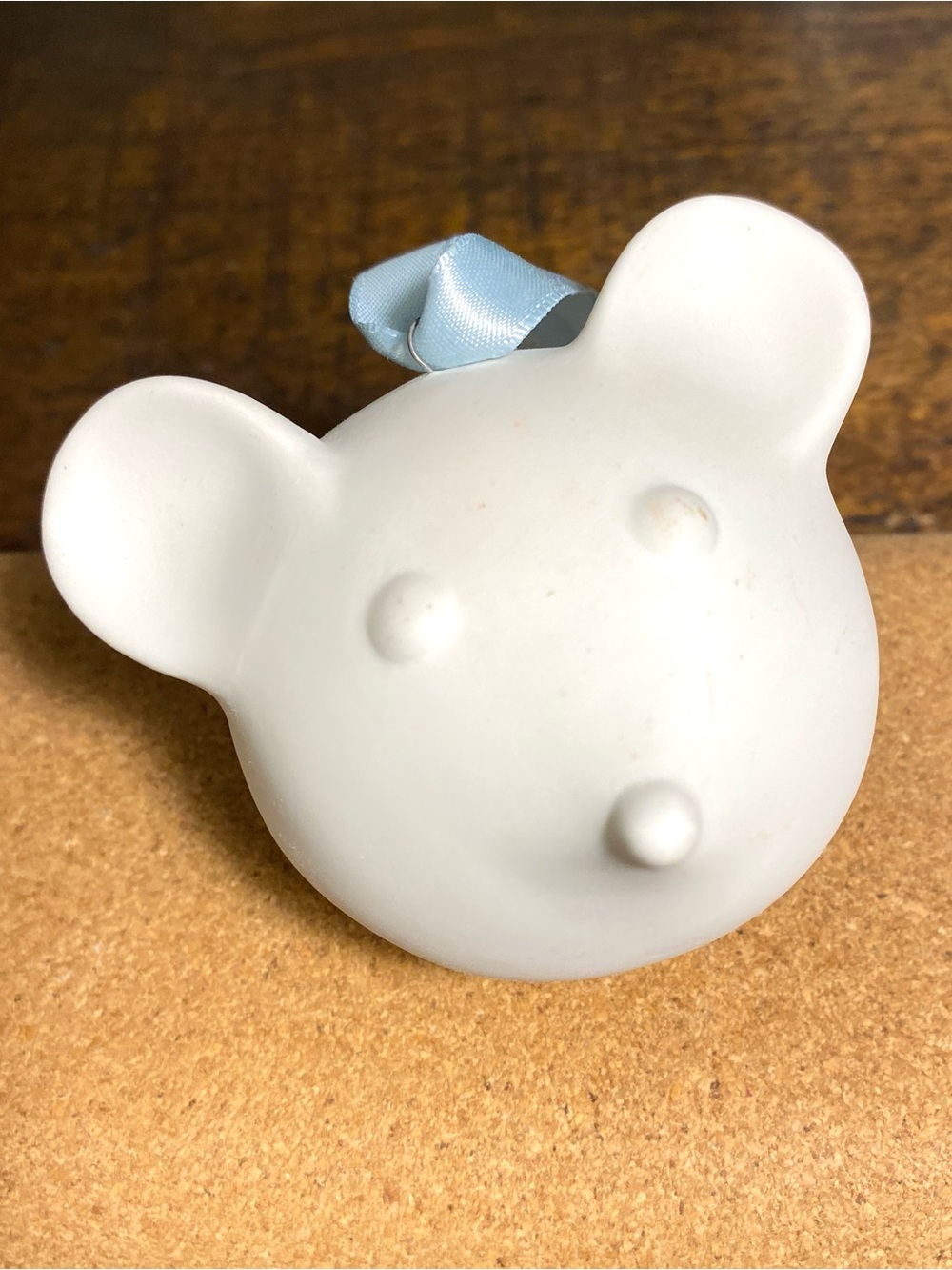 Jonathan Adler Mouse Ornament Bisque White